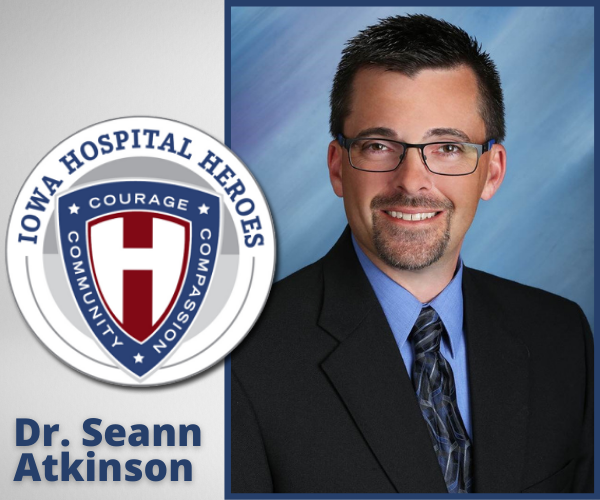 Dr. Atkinson and the Hospital Hero logo