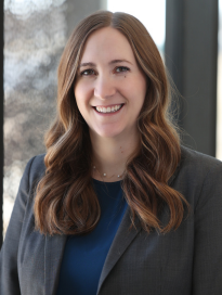 Susan Herr-McDowell, PA-C in a Grey jacket with a blue top